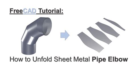 freecad sheet metal unfold|FreeCAD Tutorial .